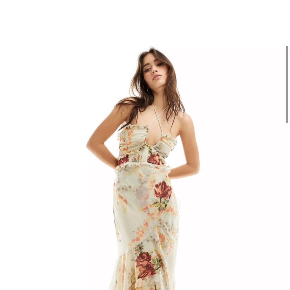 Floral Print Women's Dress